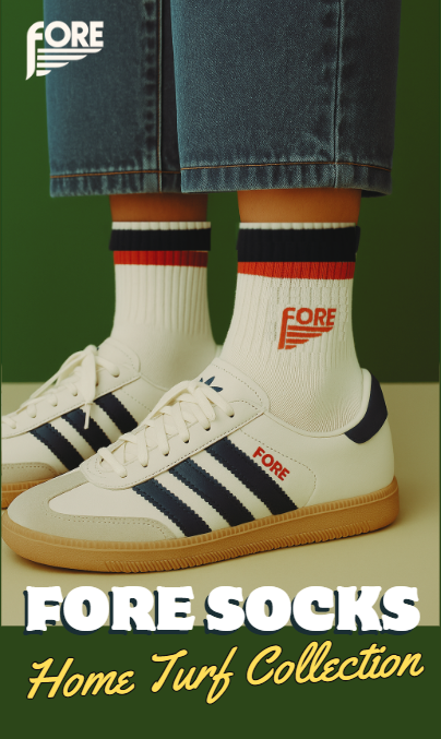 FORE Quarter Socks – 3-Pack (Home Turf Collection)