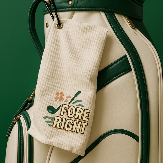 Fore Right Waffle Towel